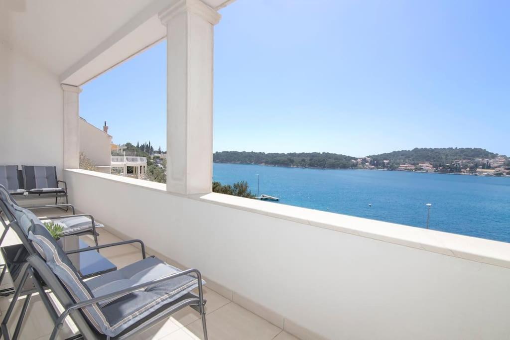 Seaside Apartment M Zaton 5 - Sea View & Parking Extérieur photo
