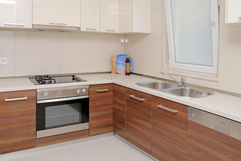 Seaside Apartment M Zaton 5 - Sea View & Parking Extérieur photo