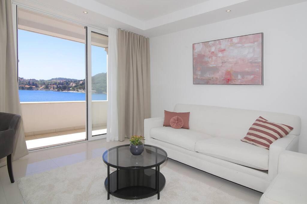 Seaside Apartment M Zaton 5 - Sea View & Parking Extérieur photo